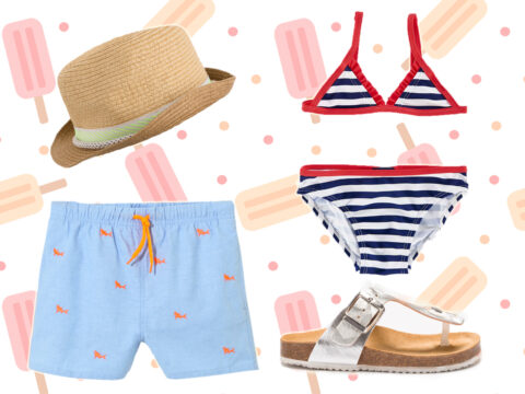 Moda mare formato petit: must have da spiaggia per bimbi super cool