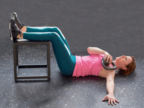 Più elastica con il kettlebell