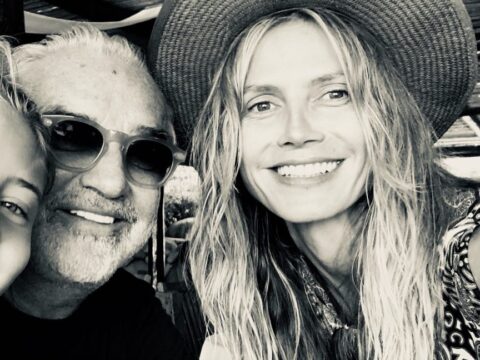 Heidi Klum e Flavio Briatore: la prima foto con la figlia 14enne Leni