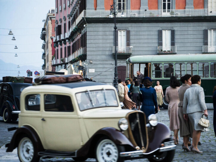 Atmosfere anni '50 sul set della serie televisiva 'L'Amica geniale'