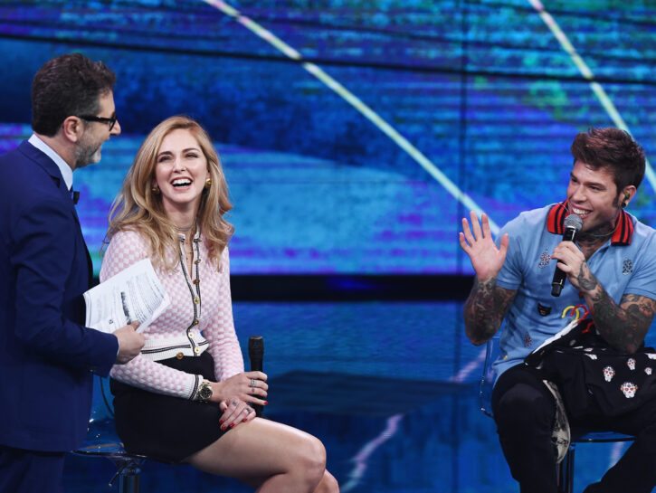 Che Tempo Che Fa Tv Show - Chiara Ferragni e Fedez