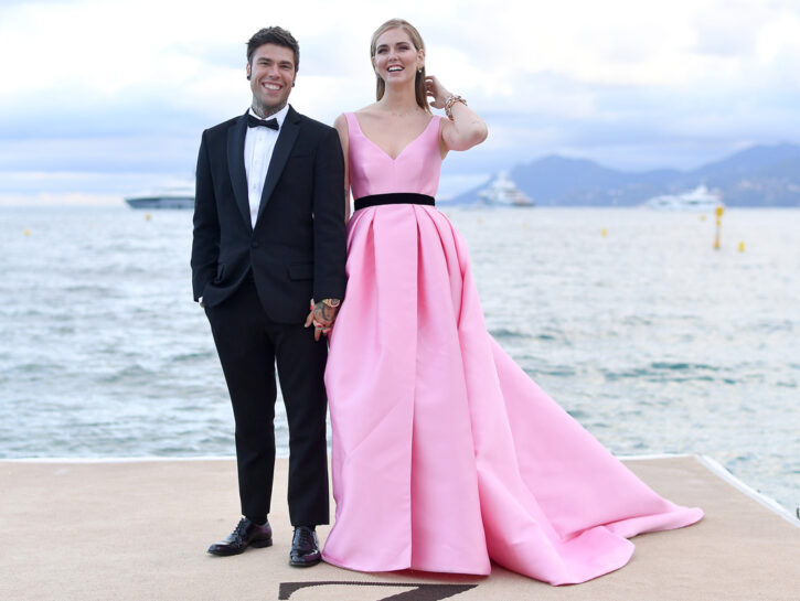 Chiara Ferragni e Fedez Cannes Film Festival