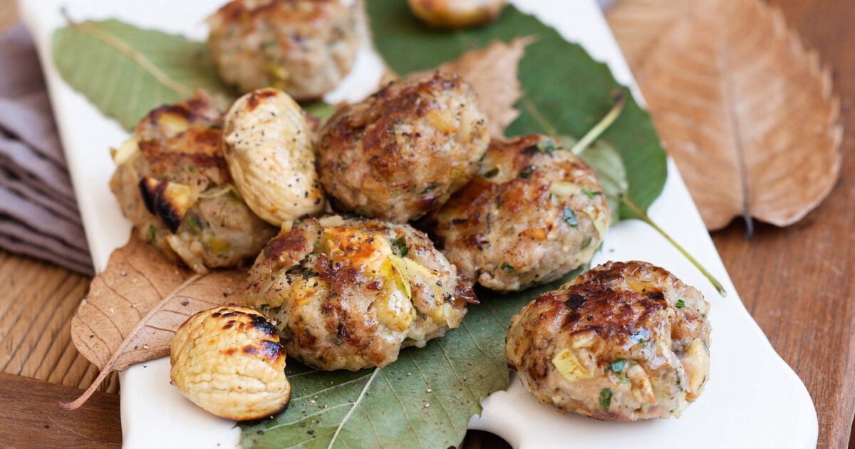 Ricetta Polpettine di castagne vegetariane - Donna Moderna