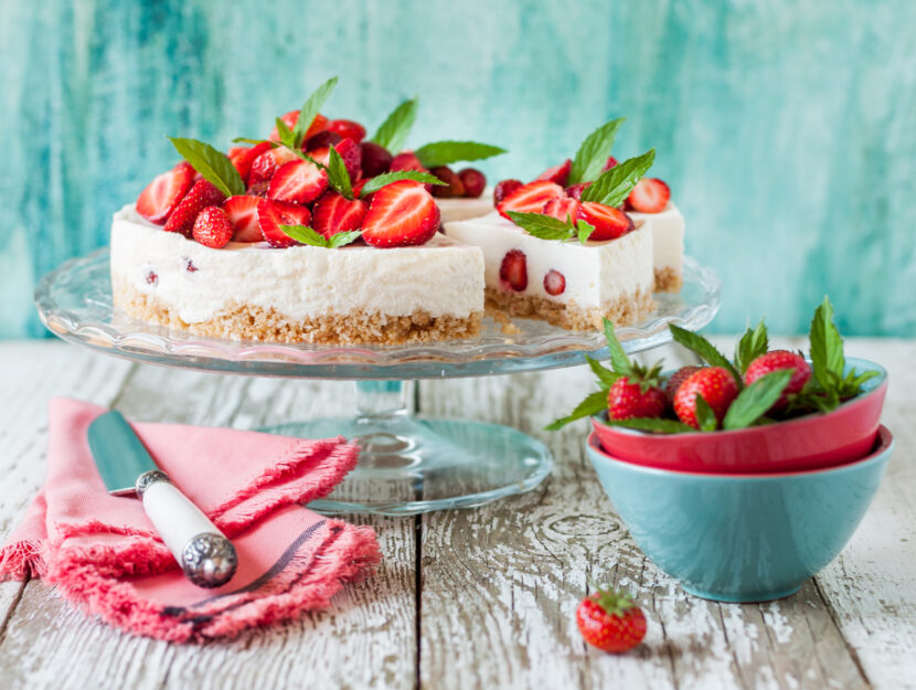 ricetta cheesecake di fragole