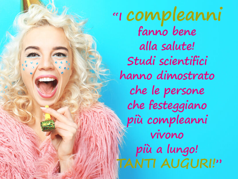 Auguri Di Compleanno Simpatici Donna Moderna