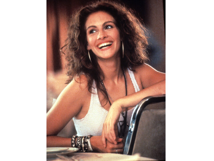 Vivian Ward (Julia Roberts) in una scena del film (Pretty Woman - 1990)