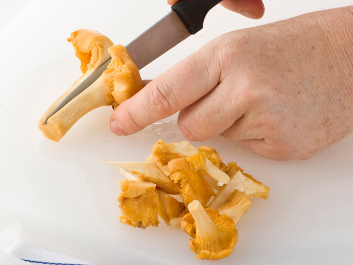 Cucinare i funghi finferli
