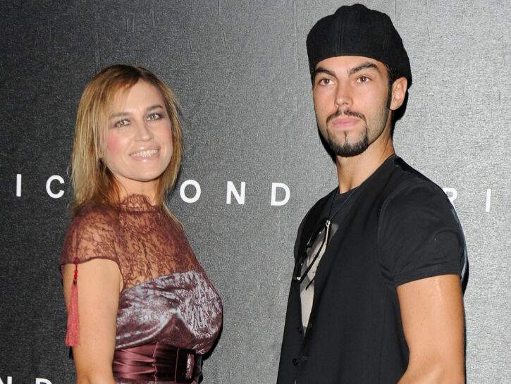 Lory Del Santo insieme al figlio Devin Sardi, nato dalla relazione tra la showgirl e il produttore