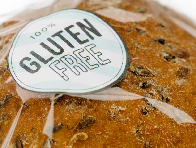 Pane 10 per cento gluten free celiachia
