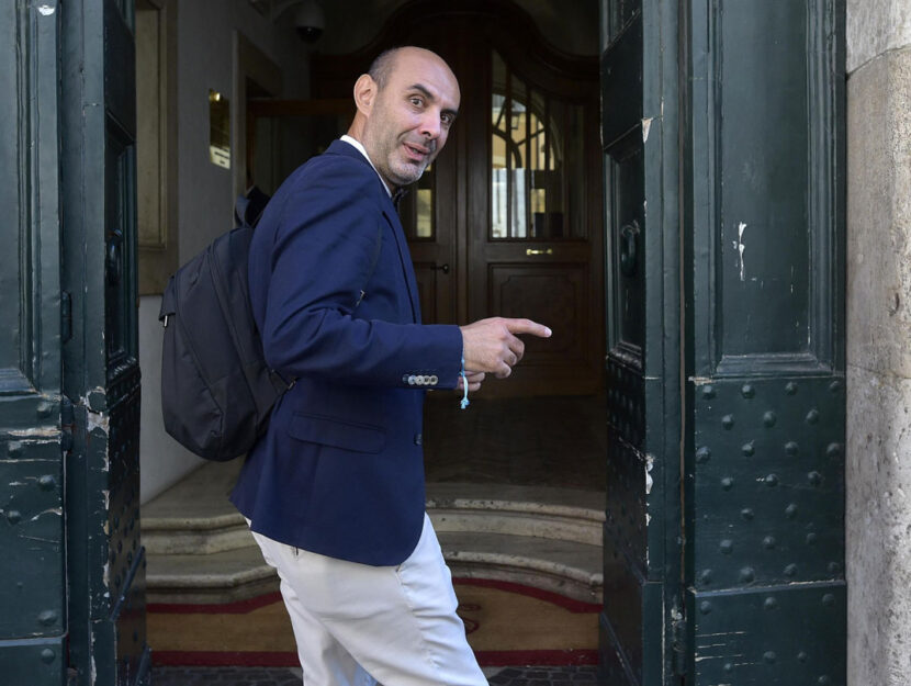 Il senatore della Lega Simone Pillon