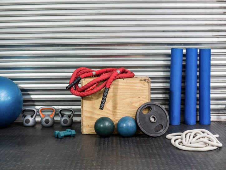 attrezzi allenamento