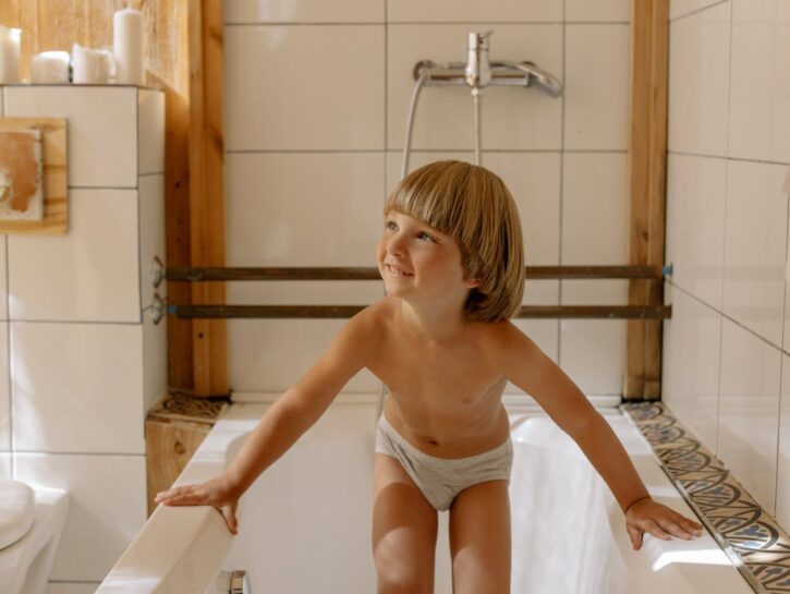 Come fare la doccia ai bambini