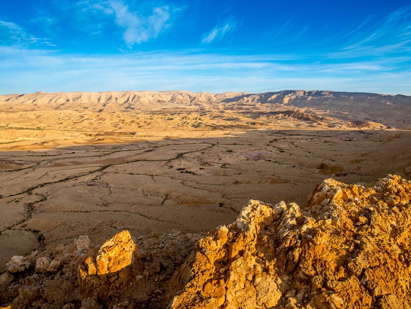 HaMakhtesh HaGadol, il "grande cratere" nel deserto del Negev