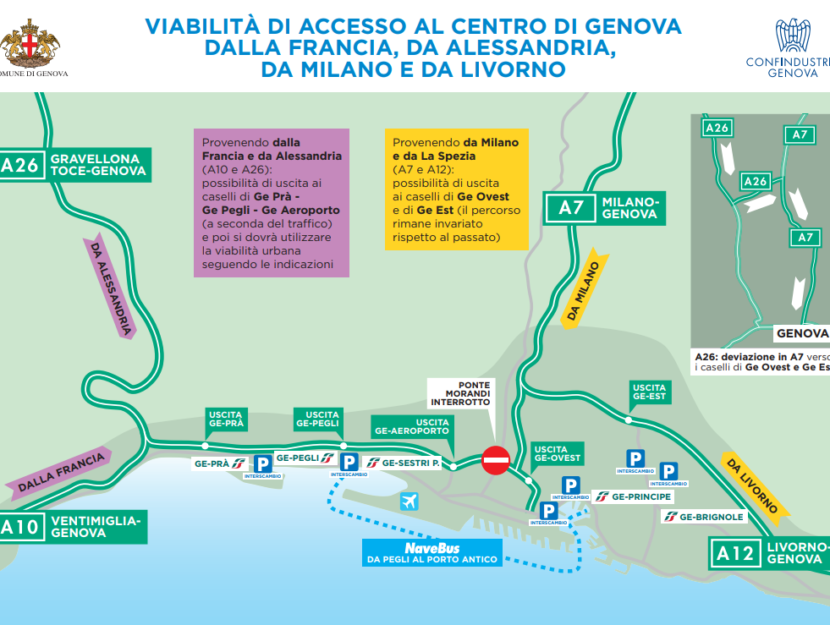mappa Genova