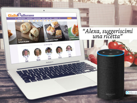 In cucina con GIALLOZAFFERANO e Amazon Alexa