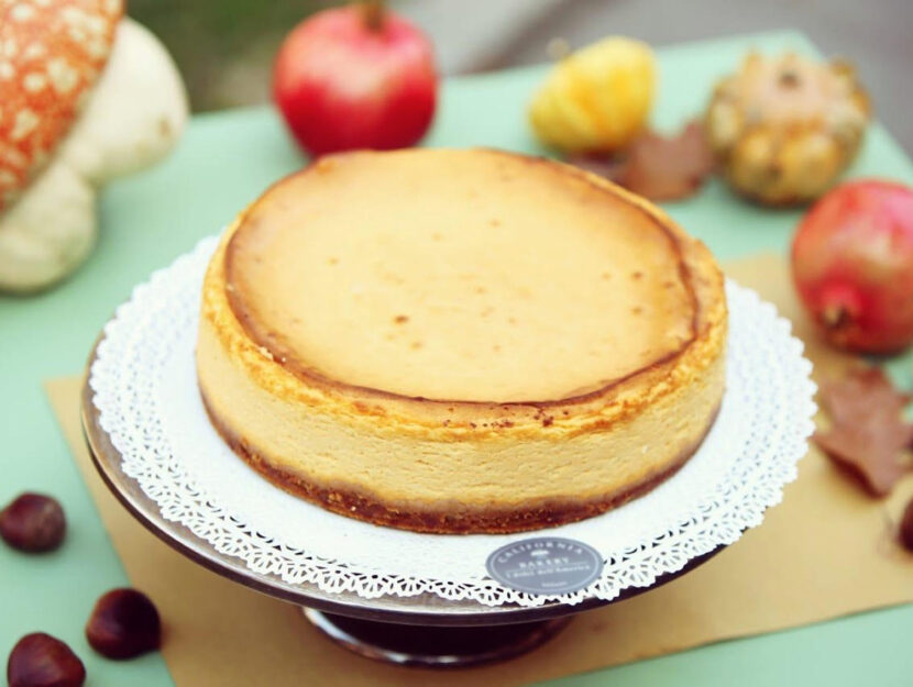 Pumpkin cheesecake alla zucca