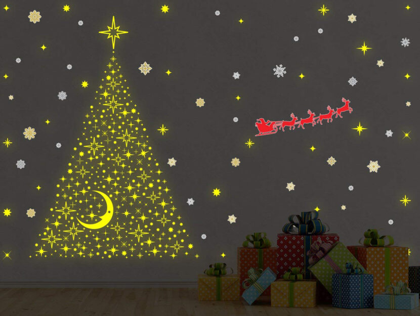 addobbi adesivi natale