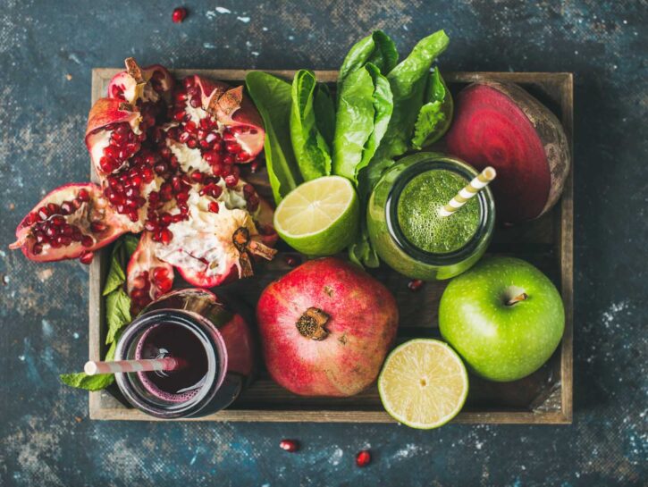 Succhi a base di frutta e verdure: toccasana per la salute