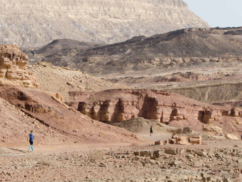 I meravigliosi paesaggi del Negev