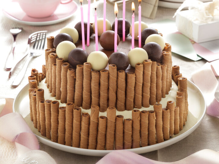 Torta di compleanno al cioccolato: la ricetta facile