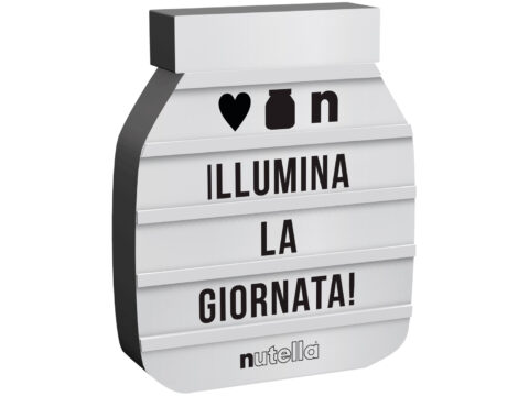 Come illuminare la giornata di ottimismo? Ci pensa Nutella!