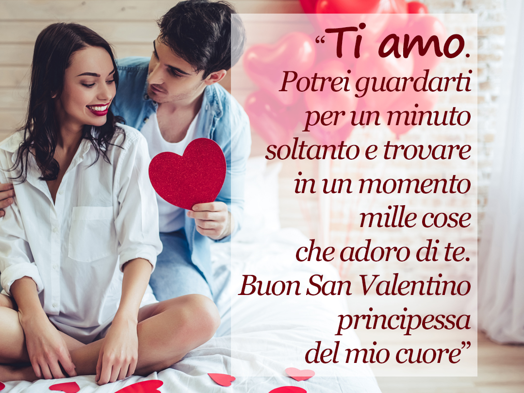 San Valentino: frasi dolci e romantiche per lei e per lui - Donna Moderna