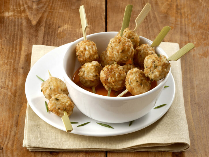 Frittelline di riso al parmigiano