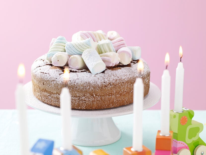 torta soffice ai marshmallow