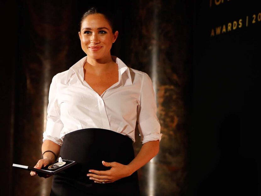 Meghan Markle look premaman look incinta gravidanza