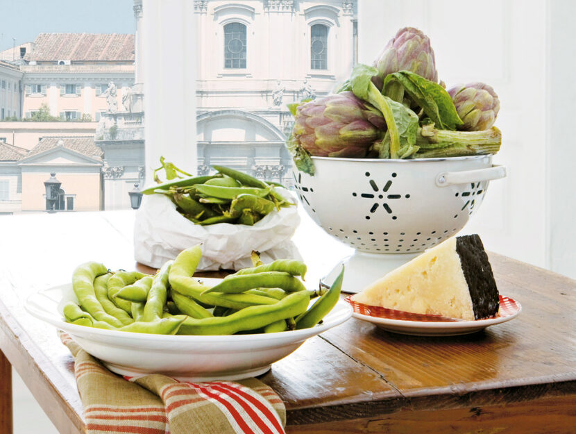 Lista della spesa: piselli, fave e carciofi