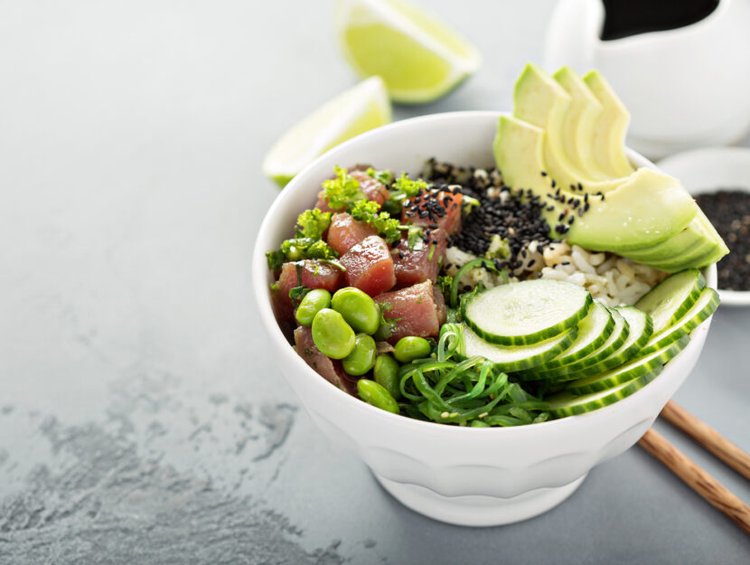 Poke bowl al tonno