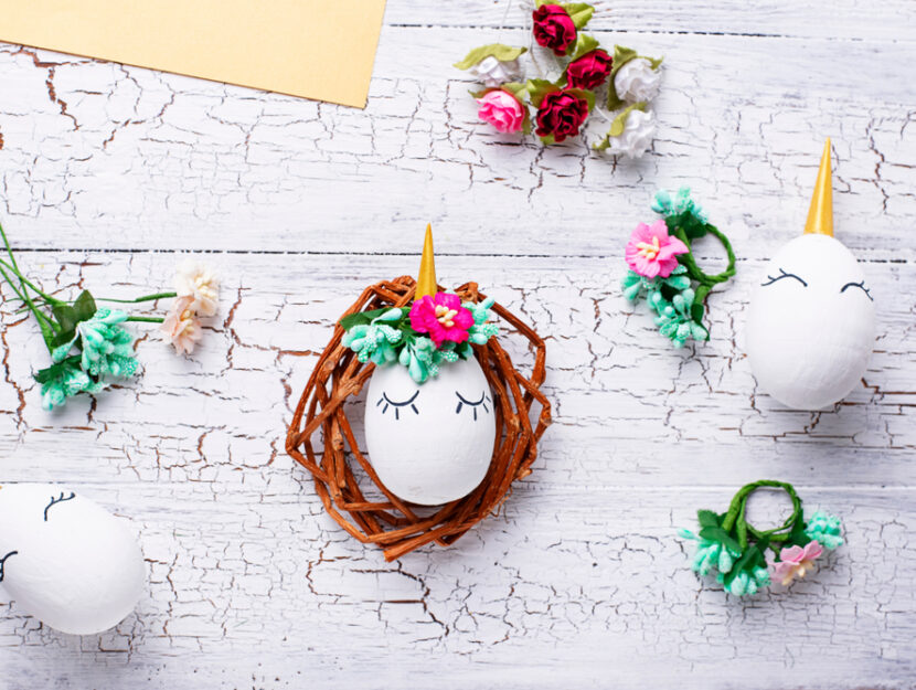 Uova di Pasqua Unicorno