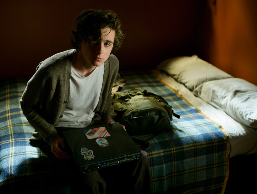 Timothée Chalamet in una scena di "Beautiful boy"