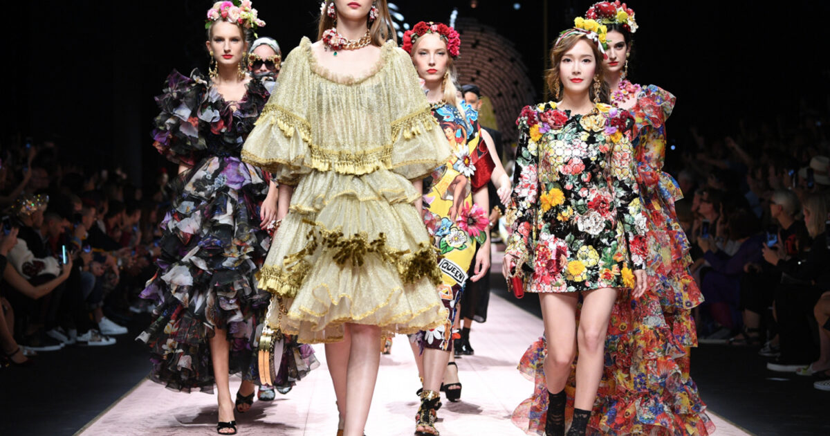 Completo Kurta dritto con stampa floreale - Kashmiria Fashion