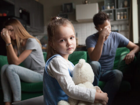 Ansia e depressione: rischi in più per i figli dei separati?
