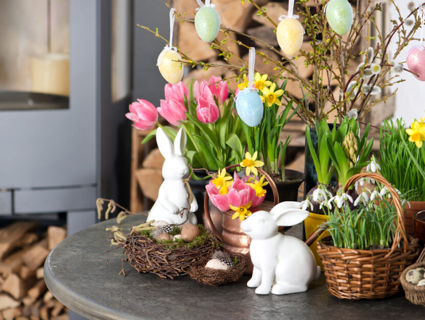 Decorazioni albero di Pasqua fai da te