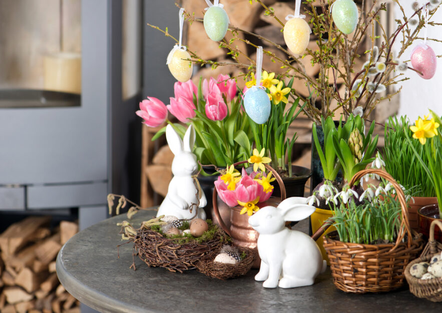 Decorazioni albero di Pasqua fai da te