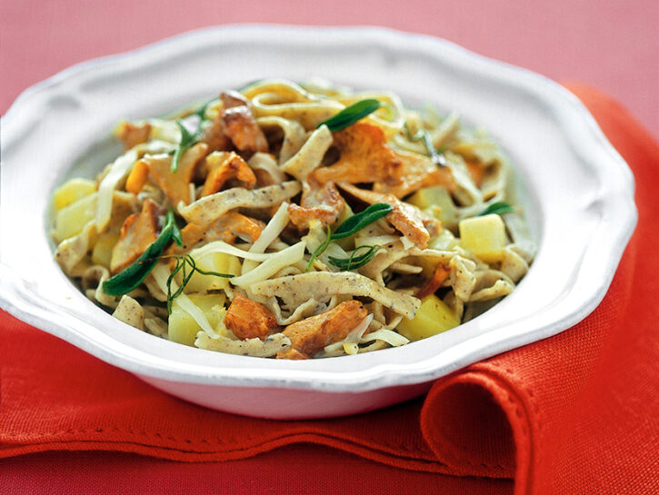Pizzoccheri con farina di grano saraceno