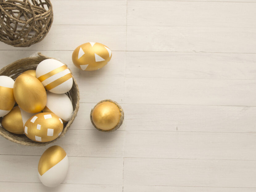 Decorazioni uova di Pasqua fai da te