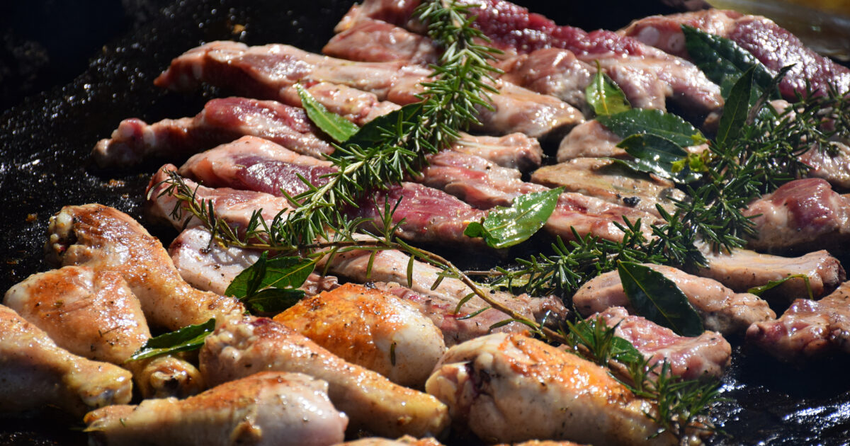 Grigliata sana tempo e temperatura di cottura, altezza e pulizia della