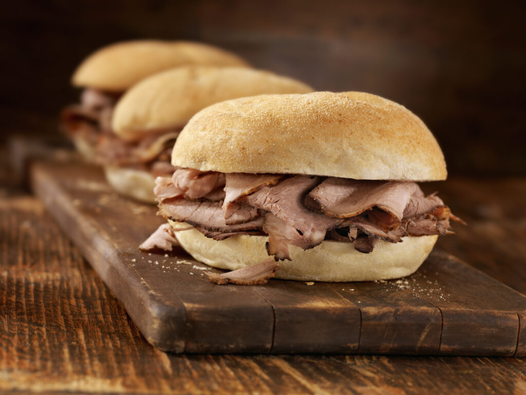panino con arrosto avanzato