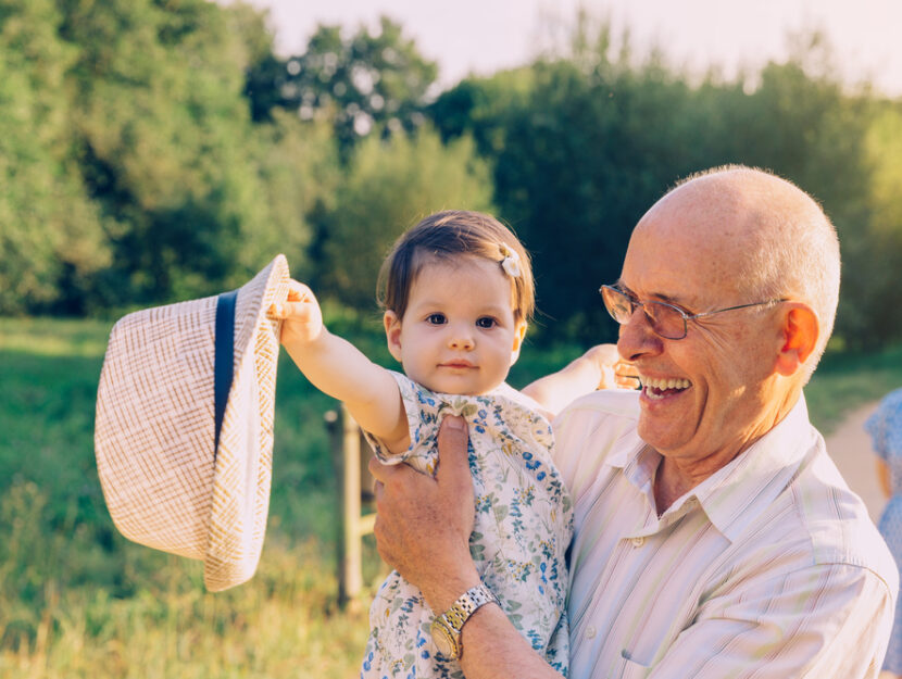 Auguri dai nonni per il nipotino