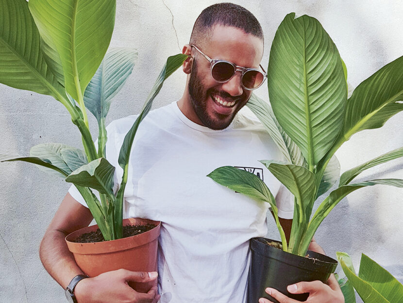 Dal creatore di un fortunato account Instagram @boyswithplants che pubblica le foto più glamour de