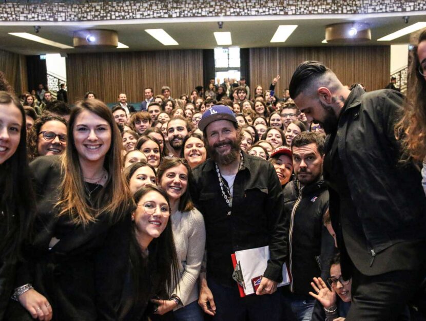 Jovanotti alla Statale di Milano 