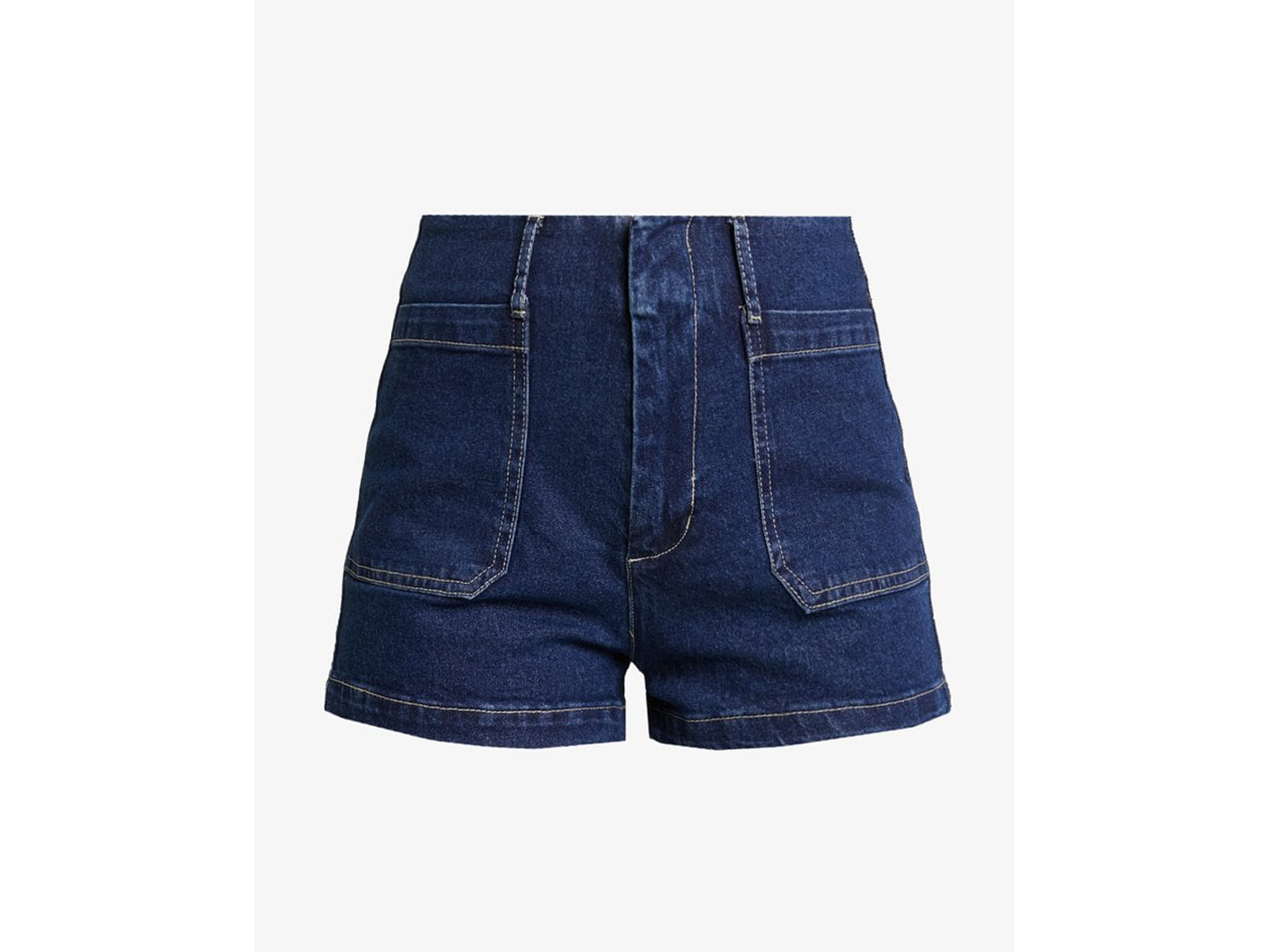 Shorts e bermudaONLY in Denim di colore Blu Donna Abbigliamento da Shorts da Pantaloncini lunghi e al ginocchio 