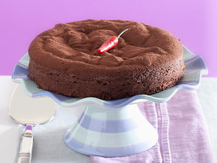 Torta cioccolato e peperoncino