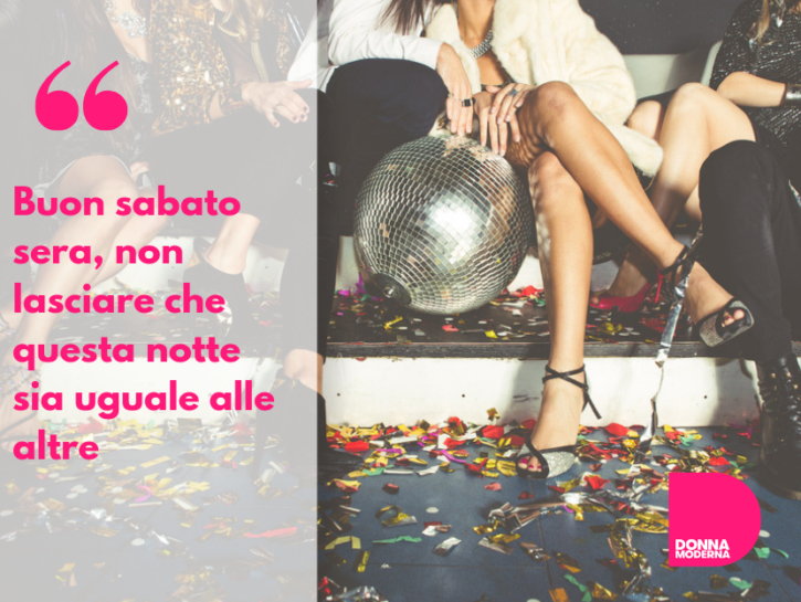 buon sabato sera