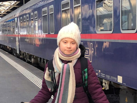 Noi che viaggiamo solo in treno come Greta