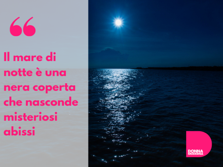 frasi mare notte