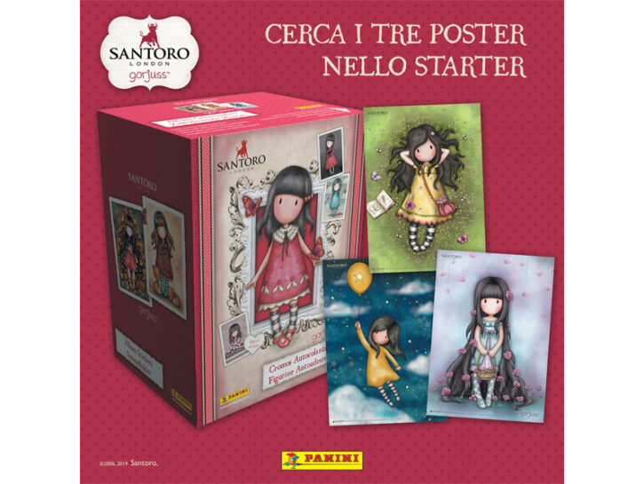Arriva la collezione di sticker Gorjuss™ di Santoro 2. Un gioco